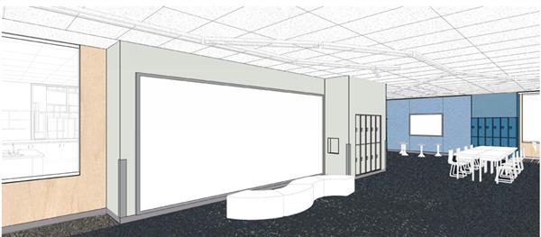 Early porch rendering
